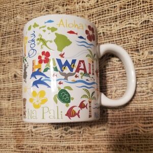 Hawaii Themed White Mug